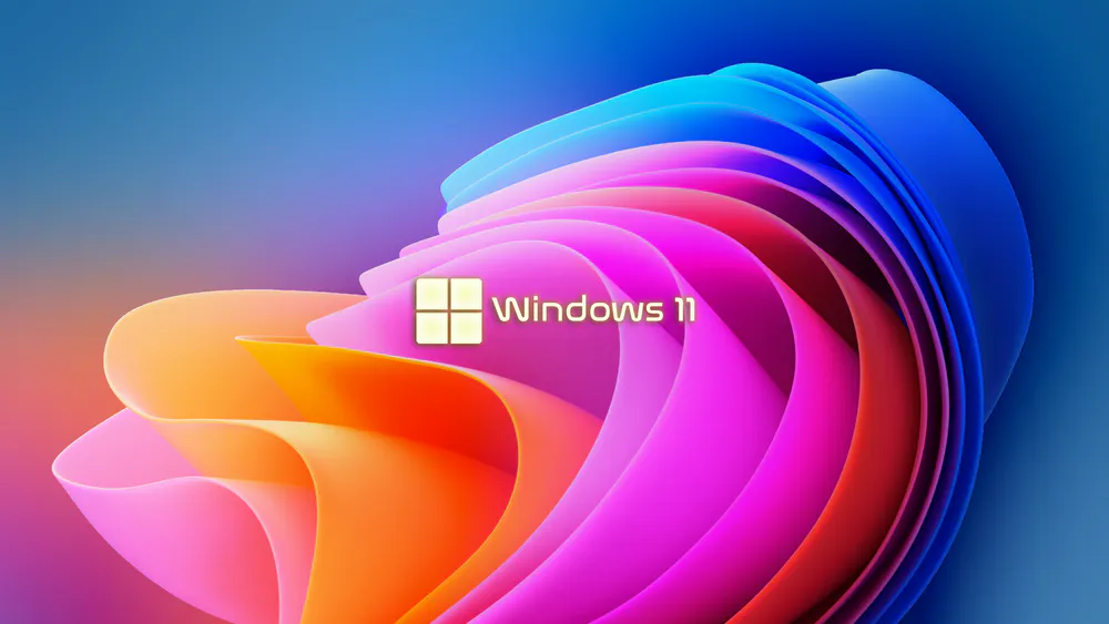 Manually crop Bright Windows 11, Logo, Colored Shapes, Gradient ...