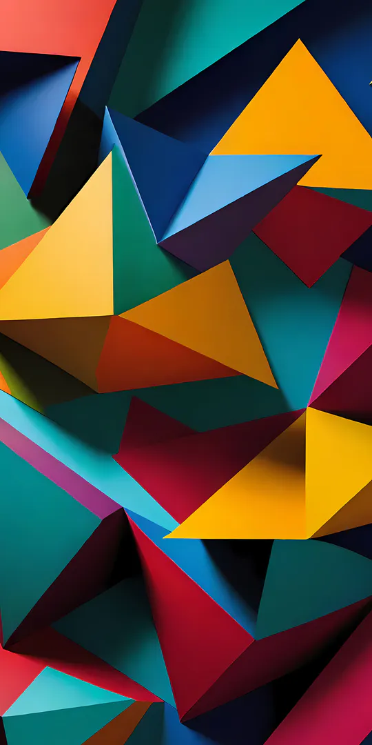 Phone wallpaper: A abstraction of colors