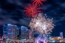 Fireworks in Darling Harbour